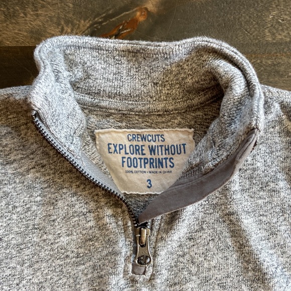 J.Crew Crewcuts Half-Zip Cotton Popover - Picture 2 of 3